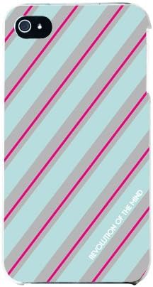 Druga kožna pruga Stripe Smaragdni dizajn rotM/za iPhone 4S/AU AAPI4S-PCCL-202-Y395