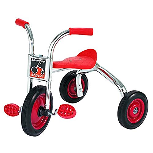 Angeles Silverrider 10 ”Trike bicikl - savršen za jahače za početnike u dobi od 3 godine - potiče aktivnu igru ​​- podržava do 70 funti.