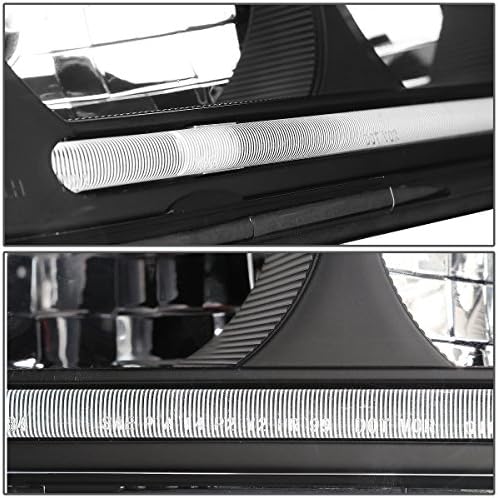 LED žarulje s crnim kućištem i prozirnim kutnim svjetlima + set alata kompatibilan s onima u rasponu od 00-05