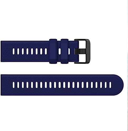 Bahdb Sport Silicone Watch Band remen za Garmin Venu 2, Forerunner745, VivoActive 4, Fenix ​​Chronos, zamjenski 22 mm narukvice