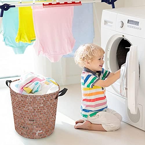 Foduoduo košarica za pranje opeke za pranje rublja s ručkama s preklopljivim ometanjem prljave odjeće torba za odlaganje za spavaću