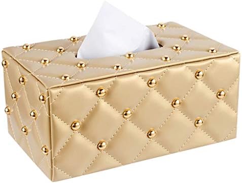 Kutija za tkivo Hjkom, europskog stila dnevne sobe kutija za tkivo salvete kože kutija za tkivo restoran visoki kućni papir