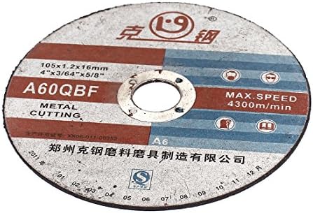 Abrazivni kotači i diskovi s metalnim abrazivima narezani kotači kotača kotača za rezanje kotača 105 mmx16 mmx1.2 mm