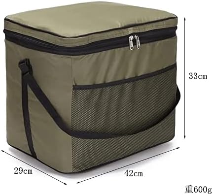 Kutija za ručak 35L izolacijska torba za piknik paket leda Prijenosna torba za hladnjak za ručak termalna vrećica za hranu nosač pića