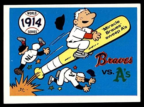 1970. Fleer World Series 11 1914 Braves vs. A's Braves/Athletics NM Braves/Atletics