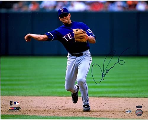 Alex Rodriguez Texas Rangers Autografirani 16 x 20 Bacajući fotografija - Autografirane MLB fotografije