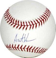 Austin Kearns potpisao je službeni hologram bejzbola glavne lige - Tri Star - Autografirani bejzbol