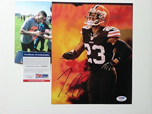Joe Haden Hot! Potpisani Cleveland Browns 8x10 Photo PSA/DNA cert s dokazom !!