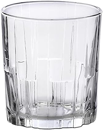 DuralEx France Tumbler Glass Jazz kolekcija kaljenih naočala za piće, setovi od 6, bistro