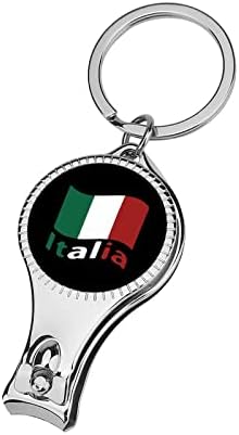 Talijanska zastava za nokte i file profesionalni metalni rezač noktiju Ultra Sharp FilperNail rezači s privjesom za ključeve