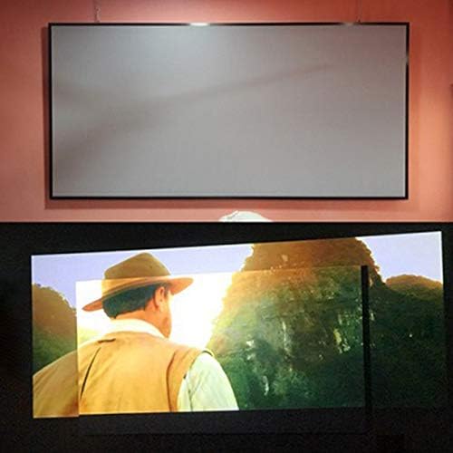 Liruxun 60/72/84/92/100 inč 4: 3 Metalni anti-lažni preklopni video zaslon vanjski KTV Office 3d projektor projekt zaslon projekcija