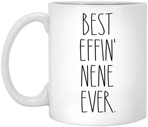 Nene-najbolja šalica za kavu-stil Nene Rei Dunn-inspirirana Rei Dunn-šalica za Majčin dan-rođendan-Sretan Božić - šalica za kavu od
