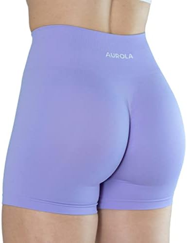 Aurola kolekcija snova vježba kratke hlače za žene visoki struk bešavna atletski atletski trčanje teretane joge aktivne kratke hlače