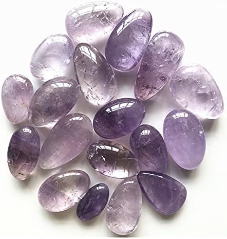 Ertiujg Husong312 100g 20-50mm Prirodna svjetlost Ametist Quartz Kristal srušeno rasuta kamena Reiki liječenje prirodnog kamenja i