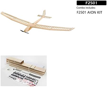 Plesna krila hobi balsawood Electric Glider 2,5m AION komplet za izgradnju; radio kontrola balsa laserskog rezanog zrakoplova Un-As-Assocked
