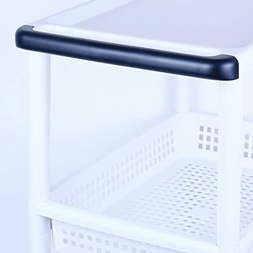 Tomyeus multifunkcionalna 3-sloja polica za odlaganje kuhinja kolica za dnevni boravak kupaonica višeslojni stalak za skladištenje