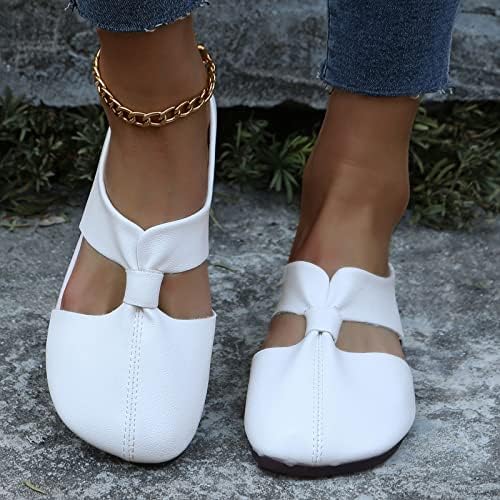 Kožne pola papuče za žene, vintage crni kliz na sandalama preko pete rimske plaže cipele kvadratni nožni prst Drvasto ljeto ljeto