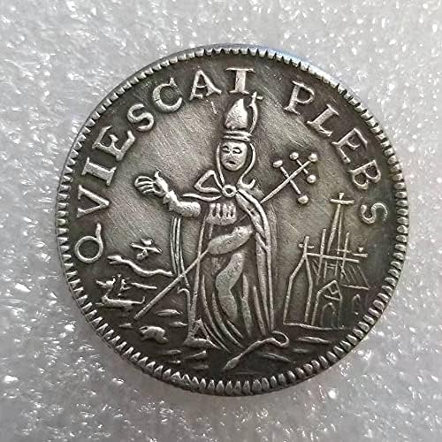 Antique Crafts irski mesingani srebrni memorijalni novčić 1489coin kolekcija Komemorativna kovanica