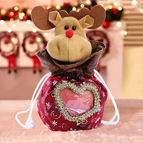 Životinja crtani torba torba Badnjak Božićni ukrasi poklon originalnost torba bombona Božićni dom dekor slatka dekoracija set