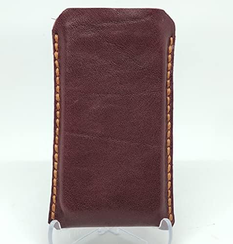Kolač za torbicu kože kože kože za nokia c1, ručno rađena originalna kožna futrola za telefon, futrola za kožnu torbicu, okomita mekana