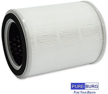 Pureburg 2-pack Zamjena 4 u 1 visoko učinkoviti HEPA filtri kompatibilni s Toppin Comfy Air C2 True HEPA pročišćivač zraka, TPAP001