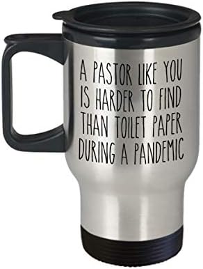 Pastora poput vas teže je pronaći od šalice za toaletni papir Smiješna karantena izolirana putnička šalica za kavu za pastore