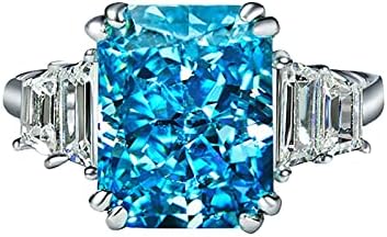 Nakit od plavog dijamanta vjenčani prsten vjenčani prstenovi Modni nakit za tinejdžere