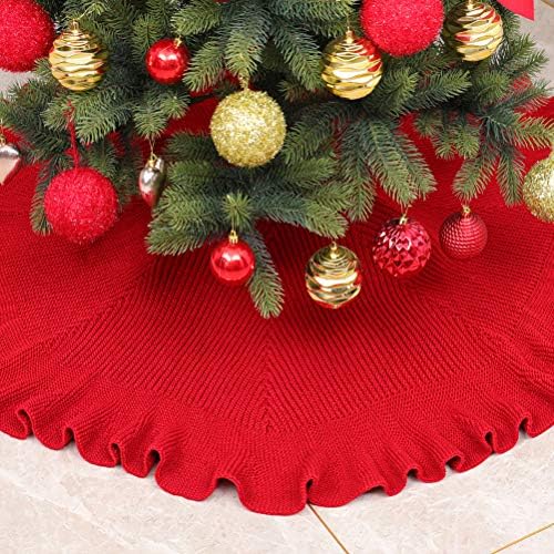 Vicasky 1PC božićno drvce Donje suknje 48 inča stabla donja pregača tepiha božićna nova godina ukras scena