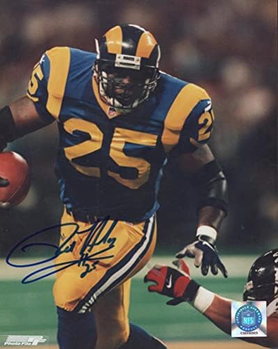 Robert Holcombe St. Louis Rams potpisao je Autografirani 8x10 Fotografija W/CoA - Autografirane NFL fotografije