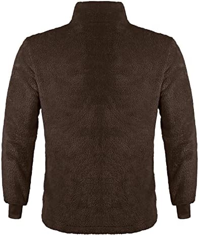 Grafičke dukseve muške zimske pulover pulover jakne za jaknu Gumb Topli muški muški kratki odjevni setovi