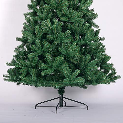 Umjetno božićno drvce Premium Prirodna smreka za dom, ured, dekoracija za zabavu s 1400 savjeta podružnice, jednostavan sastavljanje,