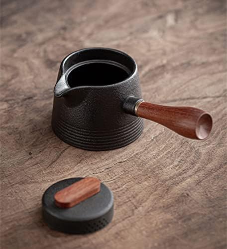 Uslijed Japaness kung fu čaj lonac s drvenom ručkom ukrašavanje kuće keramički lonci čaj od čajnog čajnika set ručno izrađeni poklon