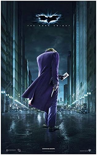 Batman: The Dark Knight Heath Ledger je Joker koji ulazi u Gotham filmski plakat 8 x 10 fotografija