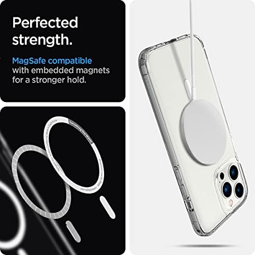 Spigen ultra hibridni mag kompatibilan s magsafe dizajniranim za iPhone 13 Pro fuse - bijelo