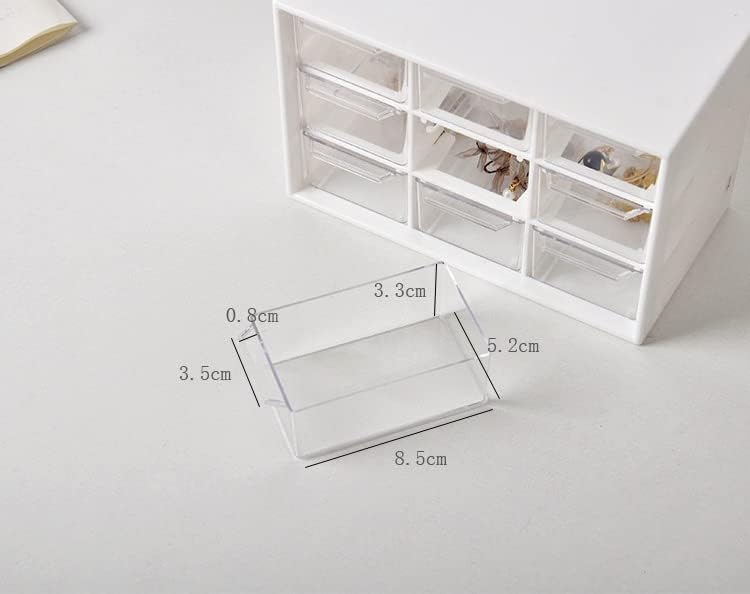 Kutija ladica Jiafujin Mini Desktop Organizator Organizator Organizator Organizator Organizatora i nakit za skladištenje nakita za