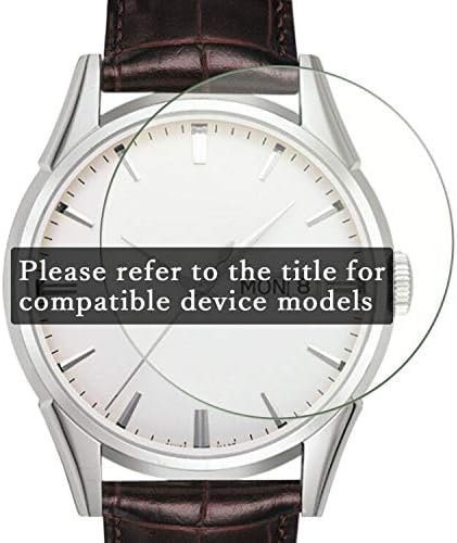 Synvy [3 pakiranje] Zaslon zaslona, ​​kompatibilan s sunčevim slojevima MJL-B10-BK TPU Film Smartwatch Smart Watch Protectors [Ne ublaženo