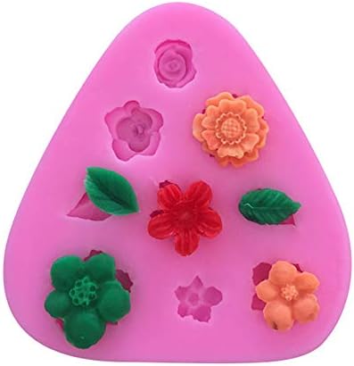 Houchu silikonski kalupi cvjetni peć za kalup diy zanatske sapun kalup kalup torta alati za dekor kalupa plijesan za domaće