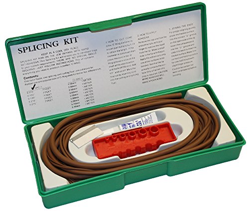 Viton O-Ring komplet za spajanje, 75a durometar, smeđa, standardna veličina, 5 komada, svaki 7 stopa