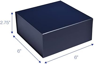 Cecobox 5pc mat koji se može sklopiti kutija s magnetskim poklopcem za pakiranje poklona