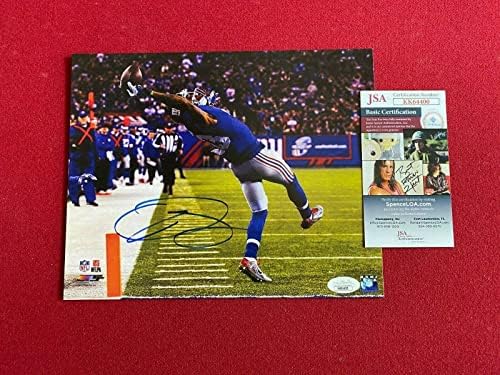 Odell Beckham Jr, Autographed 8x10 Photo Giants - Autografirani NFL fotografije