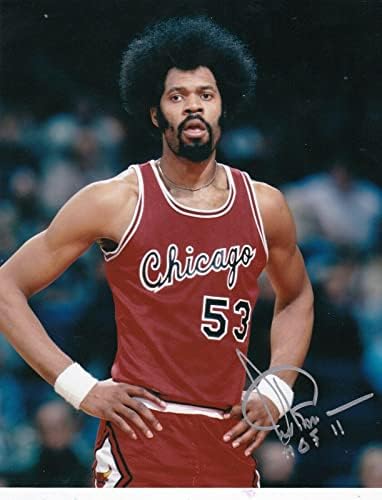 Artis Gilmore Chicago Bulls Hof 11 Akcija potpisana 8x10 - Autografirane NBA fotografije