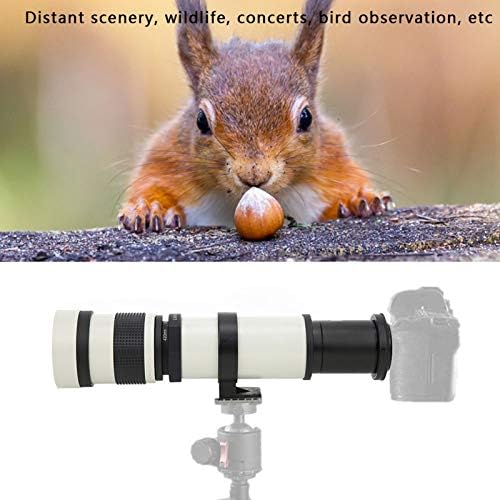 Telefoto objektiv za prijenosnu kameru od 420-800 mm od 8. 3-16 s ručnim fokusom i 2-strukim telekonverterom za kameru od 1. do.