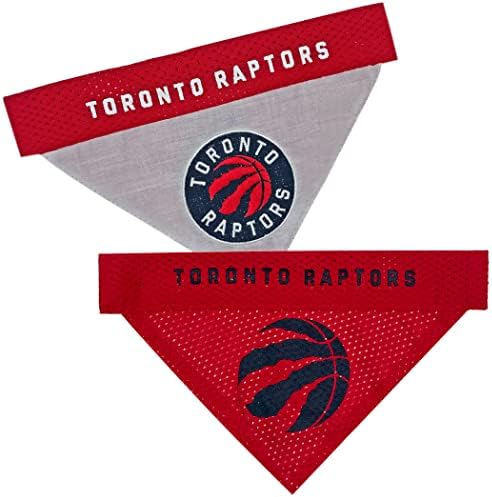 Prva pasja bandana u NBA-u je reverzibilna bandana za kućne ljubimce Toronto Raptors. Reverzibilna Sportska bandana kod kuće i u gostima