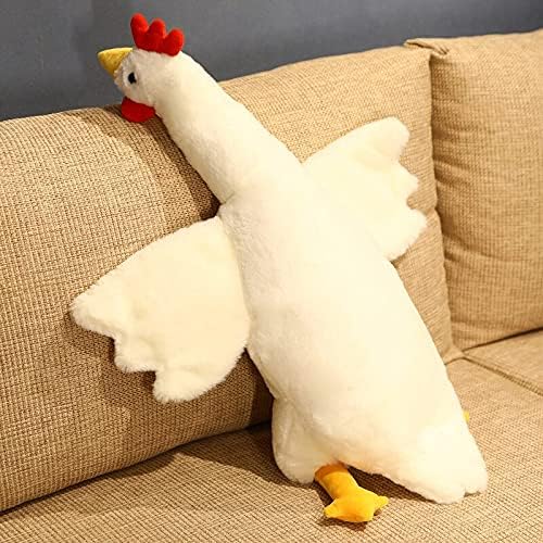 Divovski pahuljasti penis plišani igračke za spavanje jastuka Slatka životinja punjena labud pileća lutka podne mat djeci djevojke
