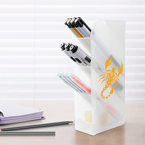 Car škorpion olovka olovka Organizator za skladištenje šminke četkica za kupu za stol za uredski dom bijela