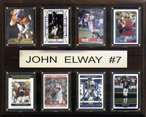 Ploča s osam karata Johna Elveija iz NFL-a Denver Broncos