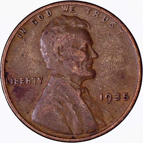 1935. Lincoln Wheat Cent 1c vrlo fino