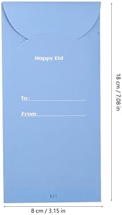 Abaodam 18pcs eid omotnica za novac za darivanje omotnice Eid Mubarak Ramadan Eidi za ukrase za zabave