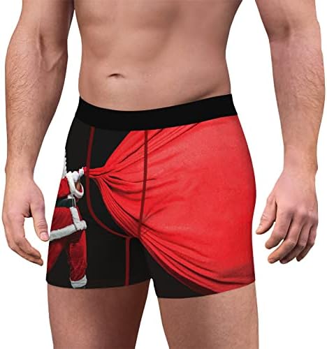 Gdjgta muški ravni vitki dugi prozračni božićni tiskani donje rublje sportski modni casual sportovi muški donje rublje muške rublje