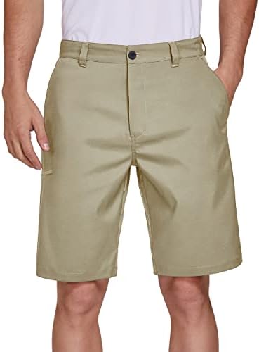 Puli muške golf hibridne haljine kratke hlače casual chino rastezanje ravno prednje lagane lagane suhe s džepovima